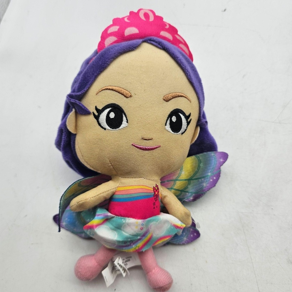 Toy Factory Barbie Fairy Plush Stuffed Doll Toy Small Multicolor Wings Cute